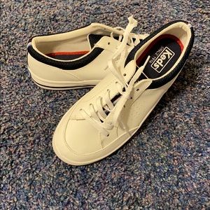 White leather Keds sneakers size 7